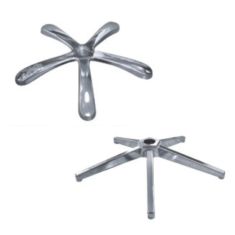Office Chair Parts Swivel Metal Parts Recliner Five Leg Office Chair Leg Base VT-C002