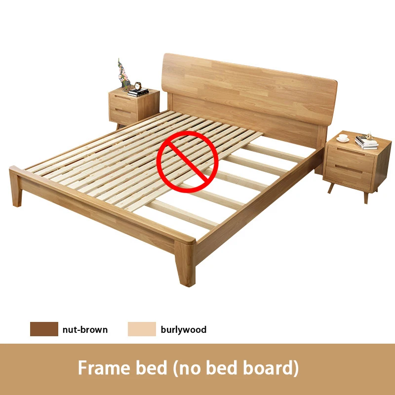 Kainice customized double-deck bed large space storage bed solid wood bed at home