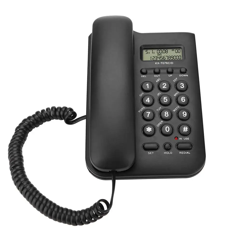 
Hot Sale Caller Id Tweeter Light Phone Corded Telephone China Hotel Bathroom Home / Office / Business Etc. CN;SHG VIL-200206-1 