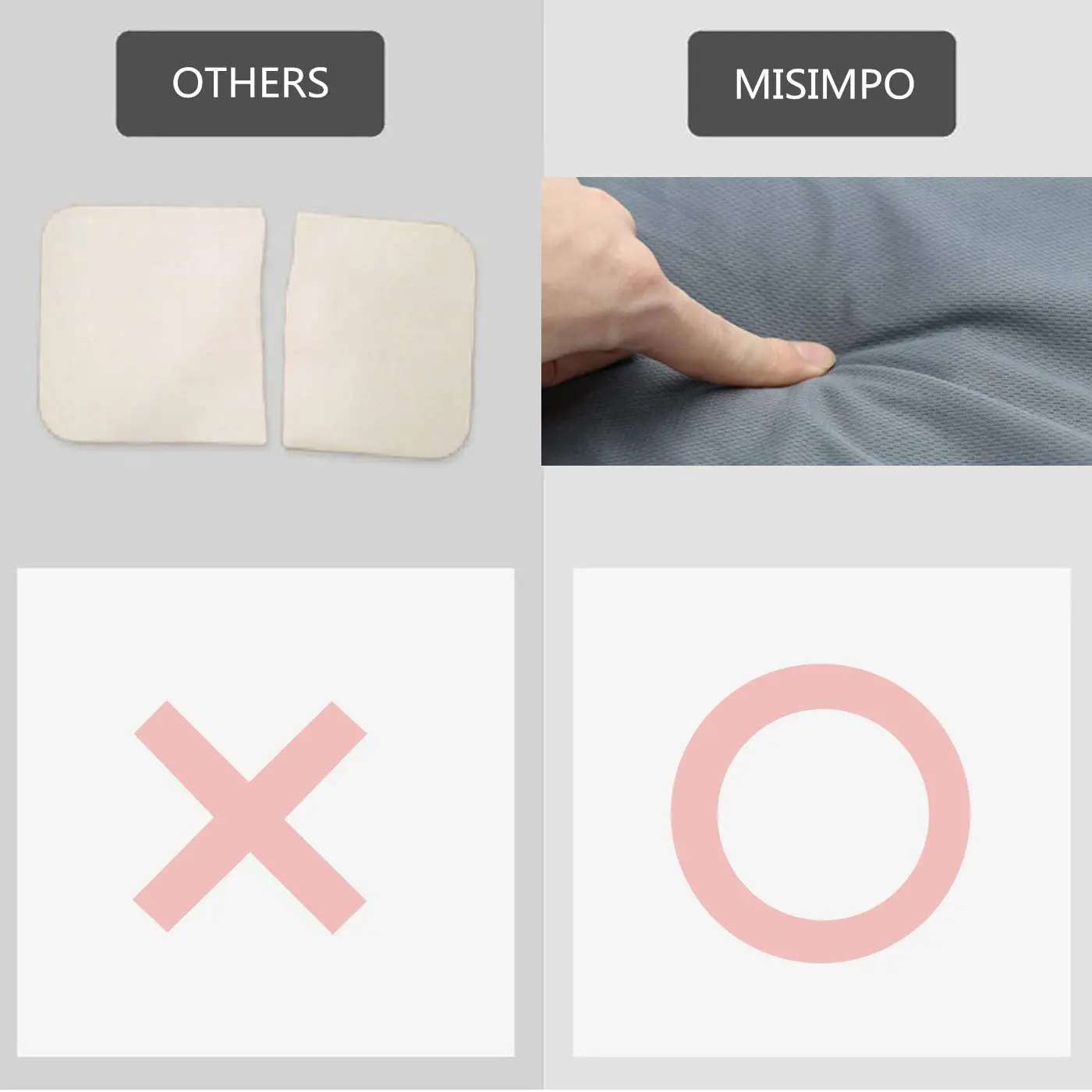 
Qianyuan Diatomaceous Earth Soft Bath Mat Absorbent Fast Water Drying Diatomite Mat for Bathroom Safe for Children and Elderly 