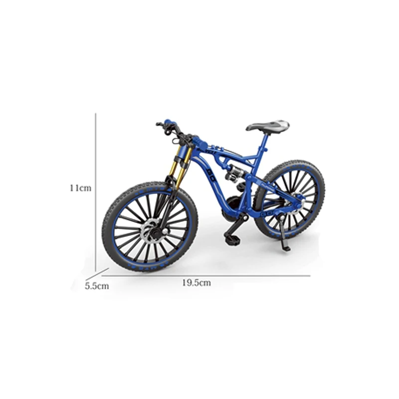 1:8 Mini Alloy Finger Mountain Bicycle Home Die-cast Road Bike Model for Children Boys & Girls HN970945