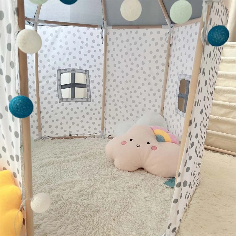 JWS-112 Factory Customized Baby Game House Tent Indoor Kids Play Castle