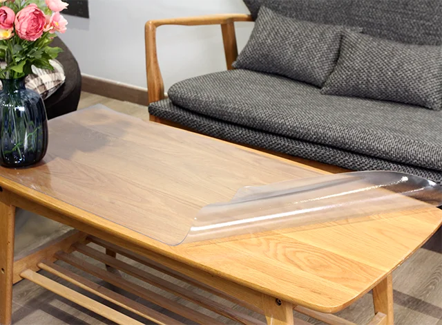 Super Clear Table Protectors High Quality PVC Plastic Soft Film in