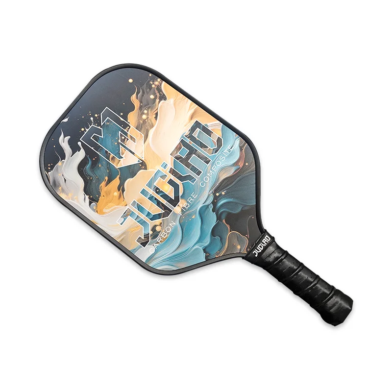 2024 high tech composite multi layers pickleball paddle pp honeycomb core filling carbon fiber pickleball paddle racket