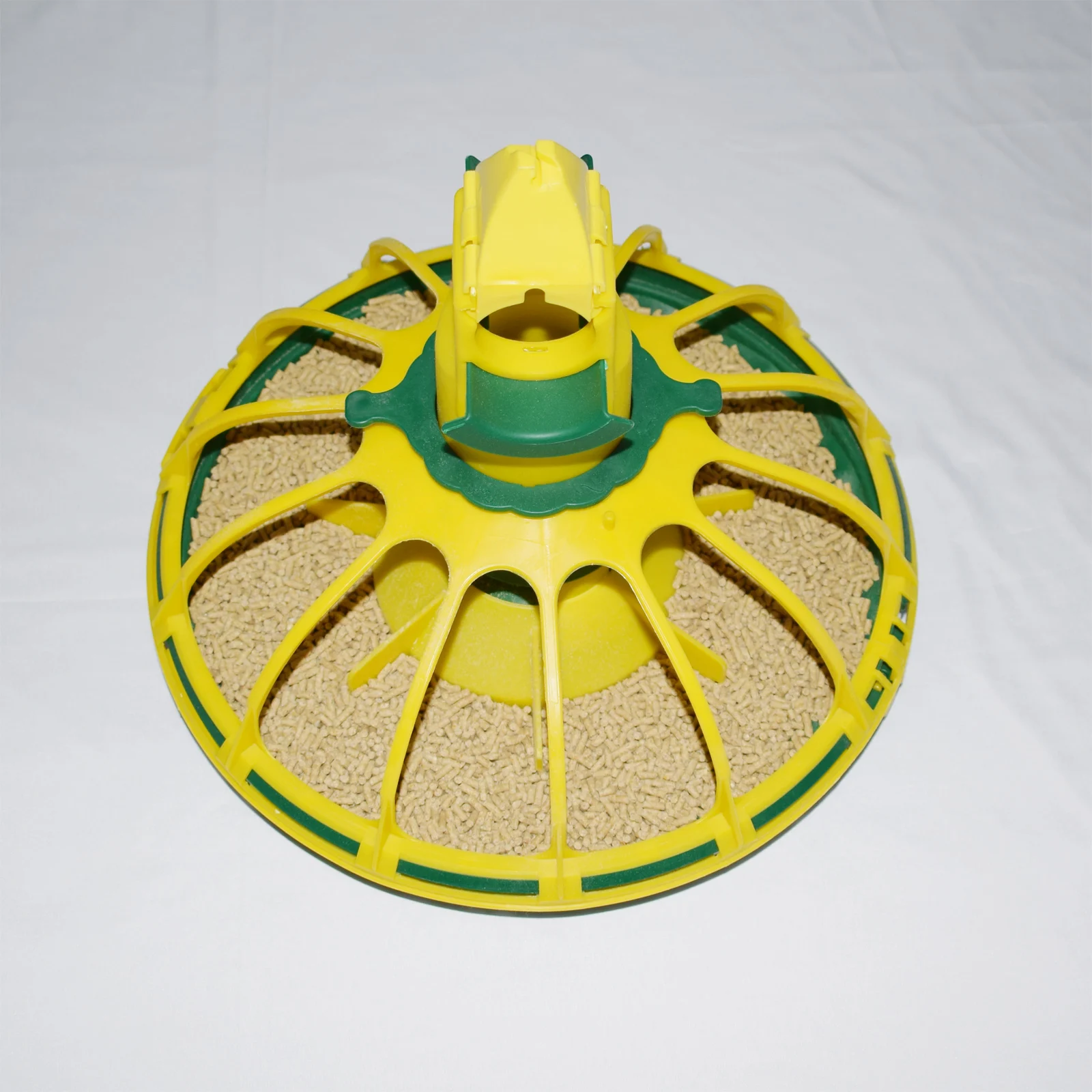 poultry broiler farming equipment chicken feeder animal automatic pan feeding system for broiler farm