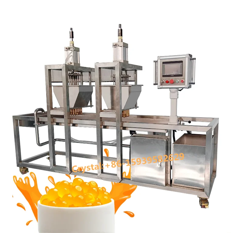 Bubble Tea Equipment  Automatic Snack Bubble Ball  Processing Machine Popping Boba Making Machine