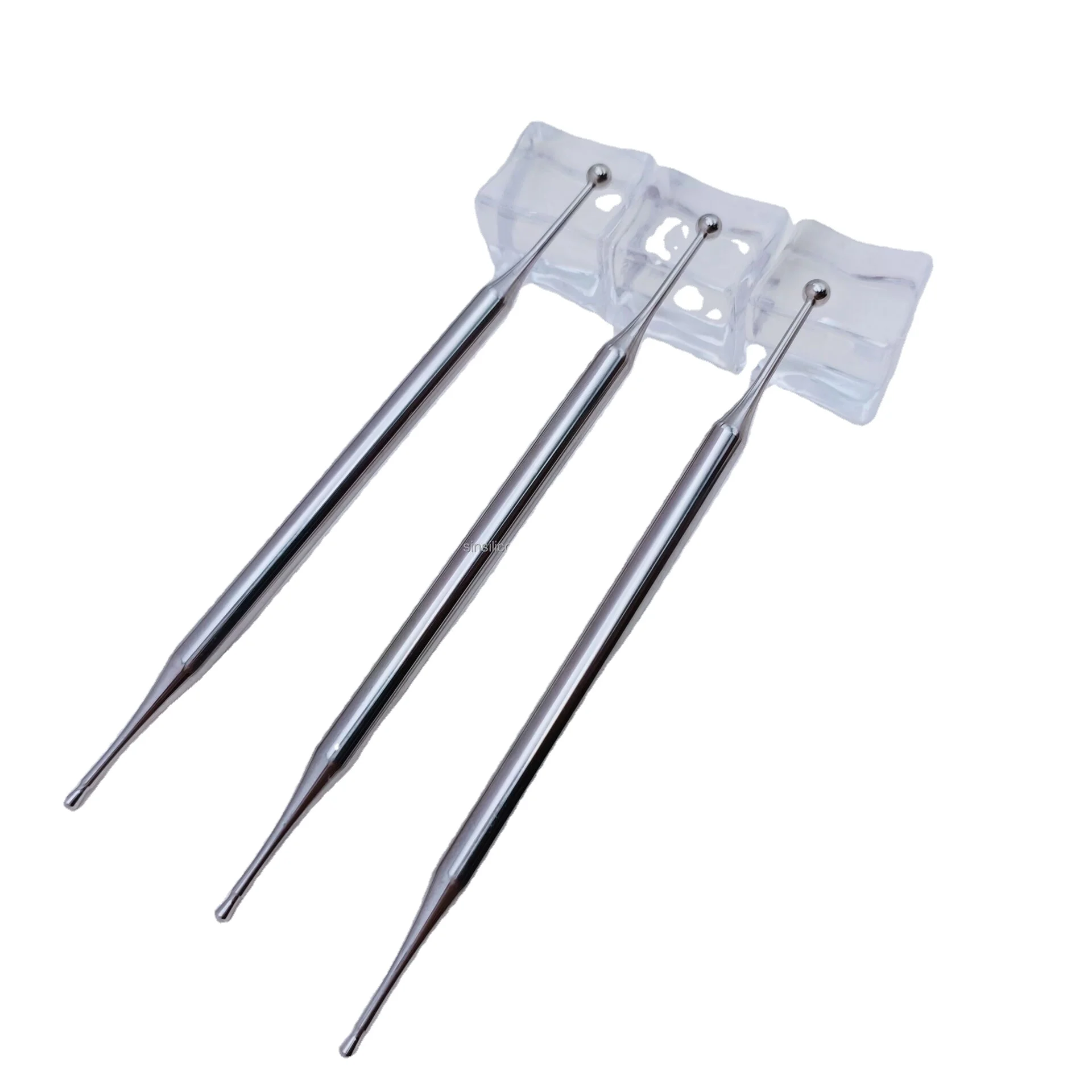 1/12  3  reflexology tools Stimulator Acupressure Pen Ear Massage Pen Ear Massage Needle