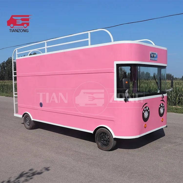 Customizable mobile clothing cart food trailers with fully equipped for Sale