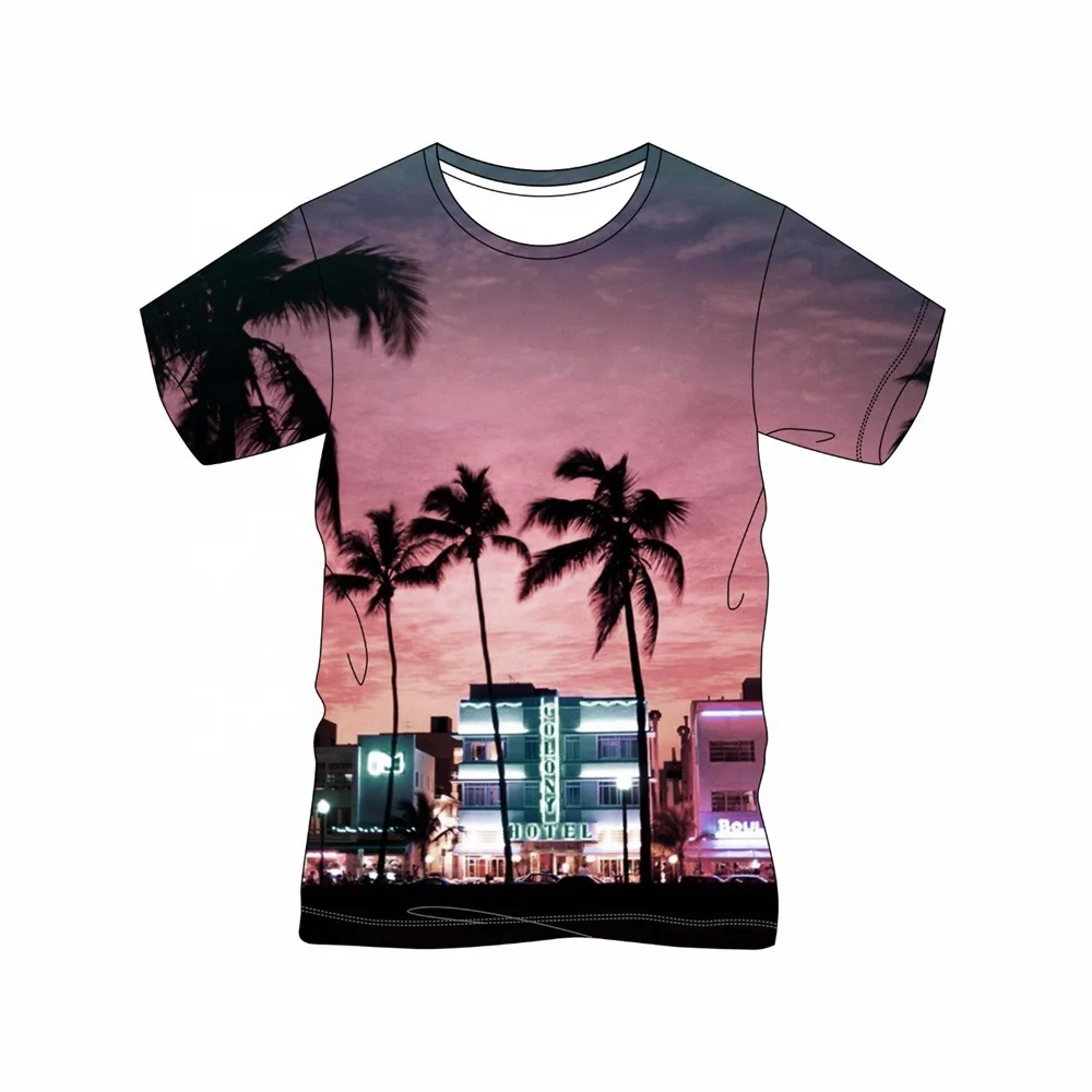 Wholesale Custom Mens Blank 100% Cotton Tshirt Printing Short Sleeve Sublimation T Shirt Men