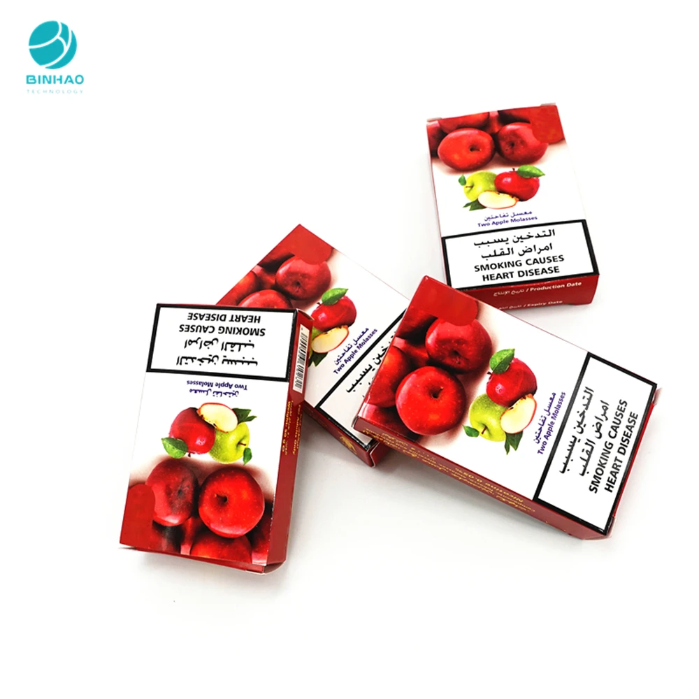 Super Slim Cigarette  Box Holographic Cardpaper Printing And Embossing Use For HLP2 Machine