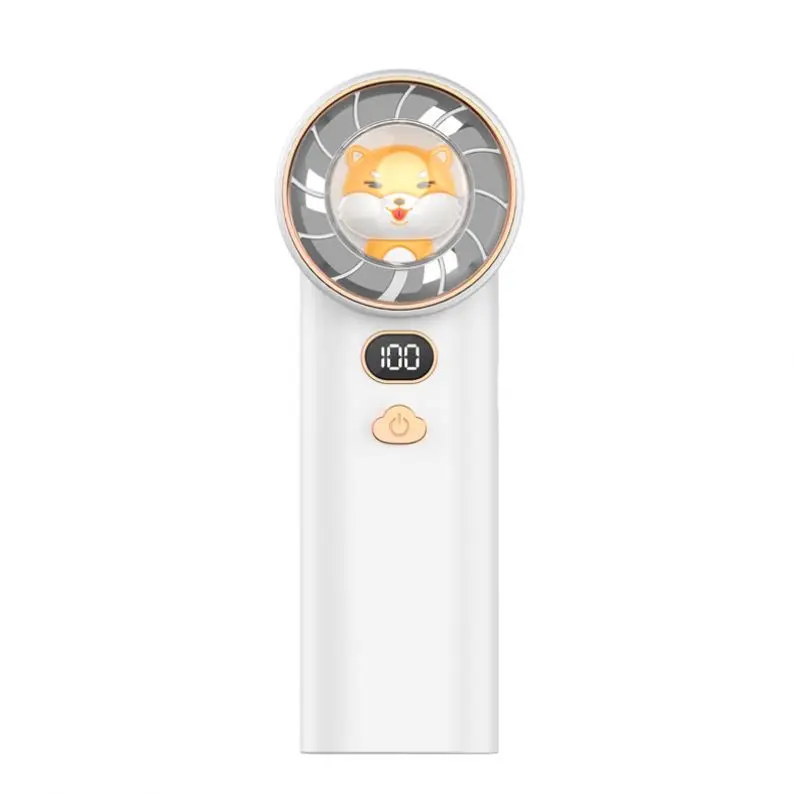 Handheld Cute small Electric Hand Battery Charging Usb Rechargeable Desktop Cooling Portable Travel Silent Wholesale Mini Fans