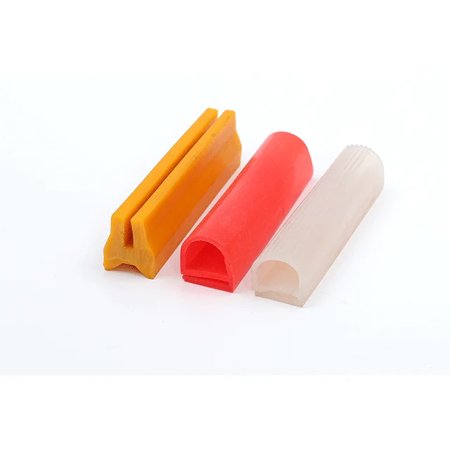 Color silicone Rubber Sealing Strips factory supplier