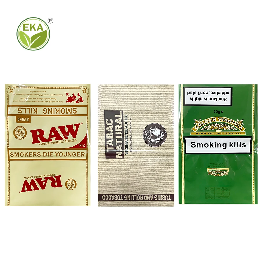 Minlee Custom Smoke Personalized Ziplock Plastic Packaging Amber Gv Pre Rolling Tobacco Leaf Wraps Cigar Mylar Packaging Bag