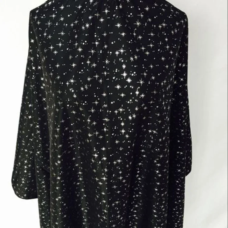 High Quality Oem American European Stylish Printed Pattern Customized Salon Haircut Barber Designer Cape Aprons For Hairdressers