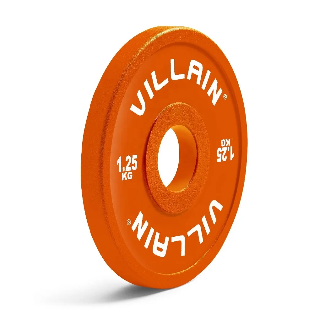 VILLAIN Fitness OEM Deluxe 2 Inch KG or LB Rubber Weight Plates Fractional Olym Change Bumper Plate Discs Adjustable Dumbbell