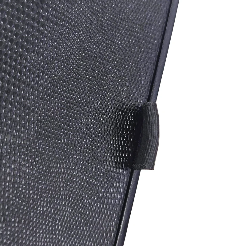 Custom Logo Luxury Electric Power Bank Black Sliding Rigid Drawer Cardboard Paper Gift Packaging Box With Eva Foam Insert