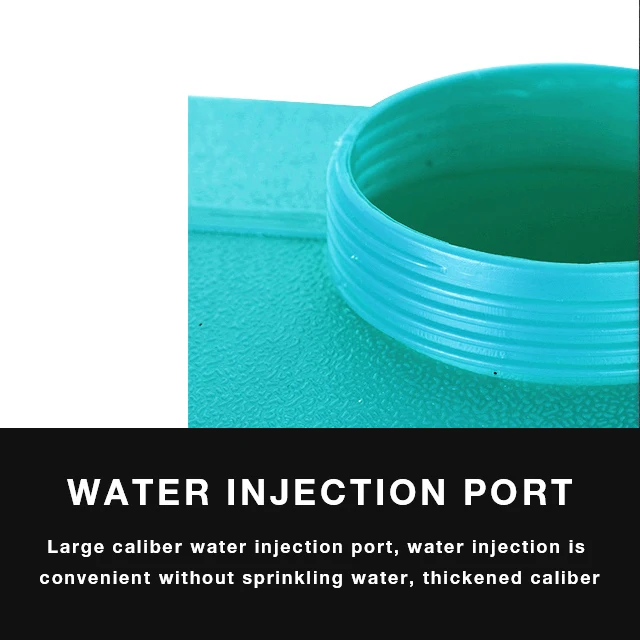 8 Gallons (30L) portable green eyewash station suitable for no water source place