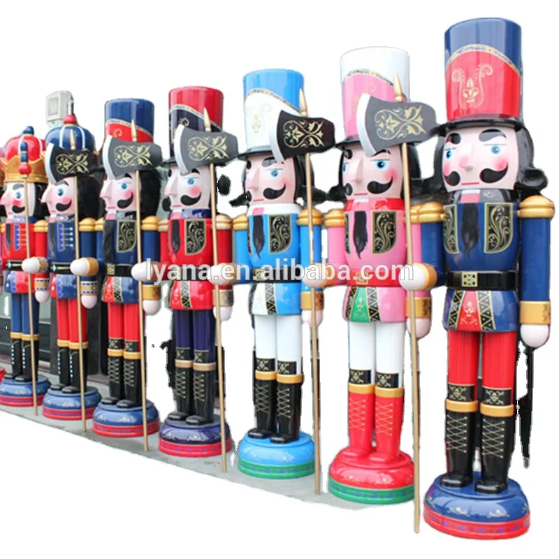 2020 уличные рождественские украшения 6 футов/1,8 м, Рождественский гайковёр, солдат