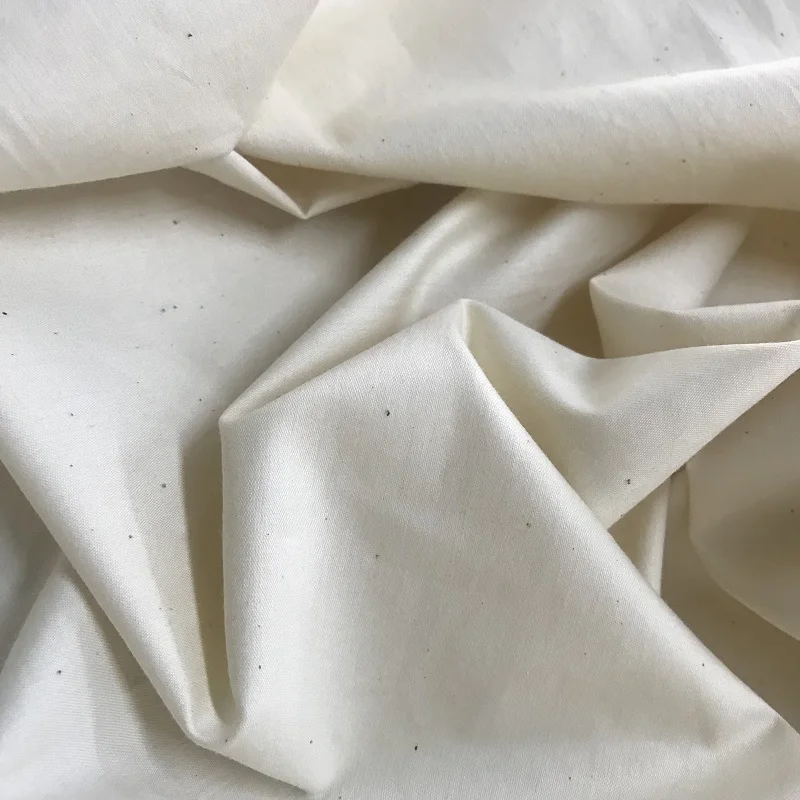 Wholesale 100% Organic cotton 60x40 173x128 sateen fabric 280cm
