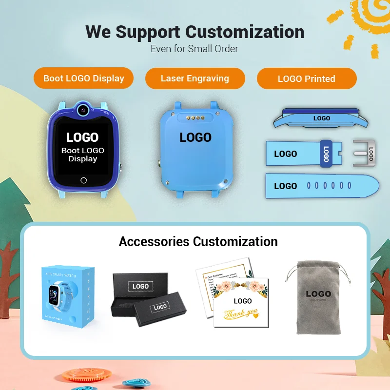 Y95  Smart Watch Children Waterproof Kids 4g Gps Smart Watch For Kids Waterproof Phone Video New Model