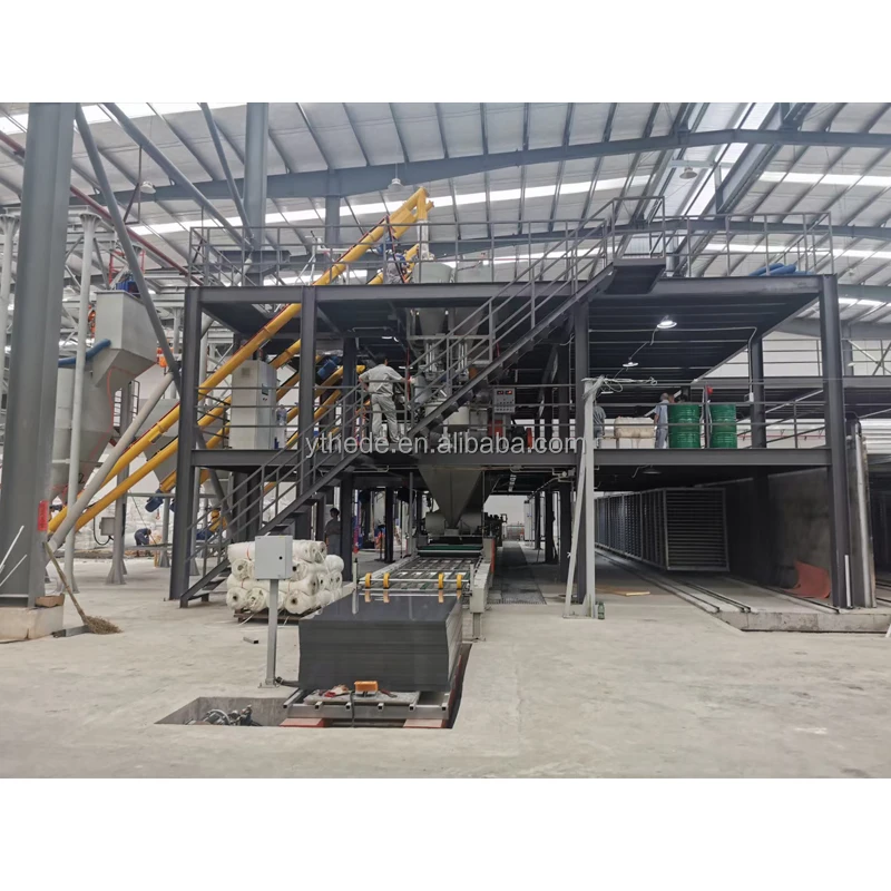 magnesium sulphate board production line mgo fireproof sheet machine fireproof material equipment