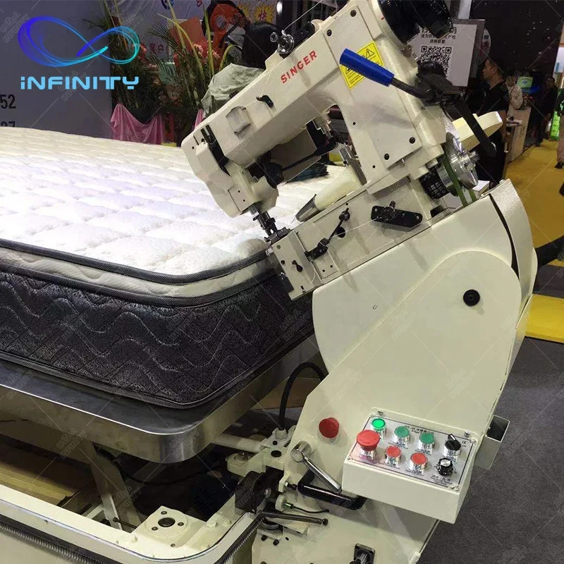 300U Hot selling tape edge machine mattress chain stitch mattress tape edge closing machine for mattress