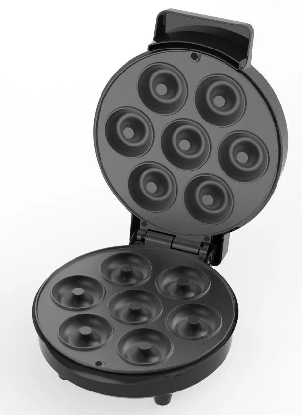 Multi-function Waffle Cone Makers Nonstick Homemade Ice Cream Cone Machines with Flower Waffle Sandwich Donuts Baking Plates