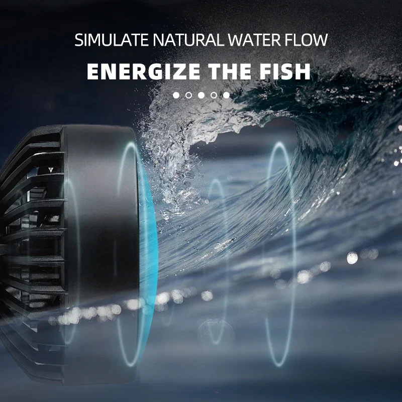 Jebao ALW SLW MLW Wave Pump Aquarium Water Filter 12V 24V 5W30W Fish Tank Accessories Ultra Quiet Operation Maker