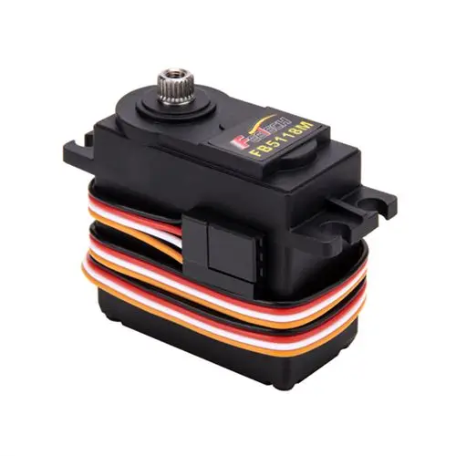 FB5118M 7.4V 17kg 6V 15kg Robot Servo 4Pin Wire With Position Feedback for Robot Arm/1/8 1/10 Rc Servo Car DIY Project Baja Car