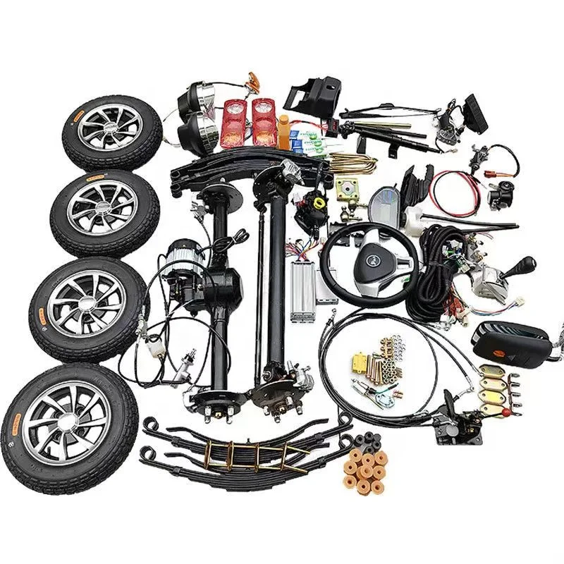 High quality three-wheel electric vehicle accessories and parts including 800w/1000w/1500W motor