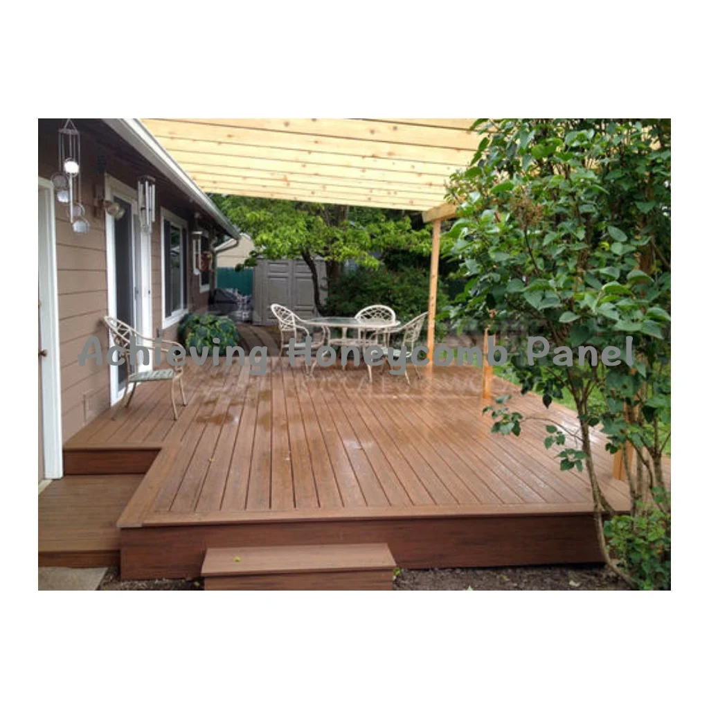 Light weight waterproof Fiberglass polypropylene honeycomb sandwich floor panel