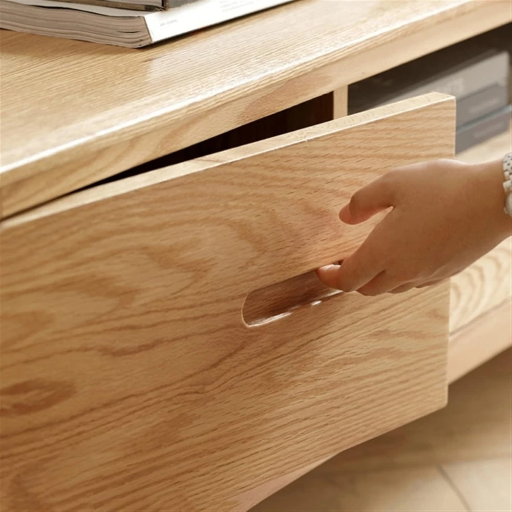 Modern TV Stand High-Quality Television Shelf TV Stand Modern TV Stand with Drawer Storage and Open Shelves Suit Living Room
