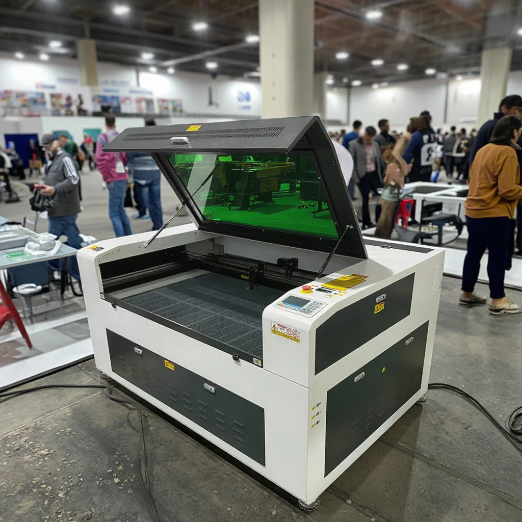 1390 100W-300W CO2 Laser Engraving Machine Wood Paper Crystal Home Use Restaurant High-Accuracy Laser Tube Pump Supports DST LAS