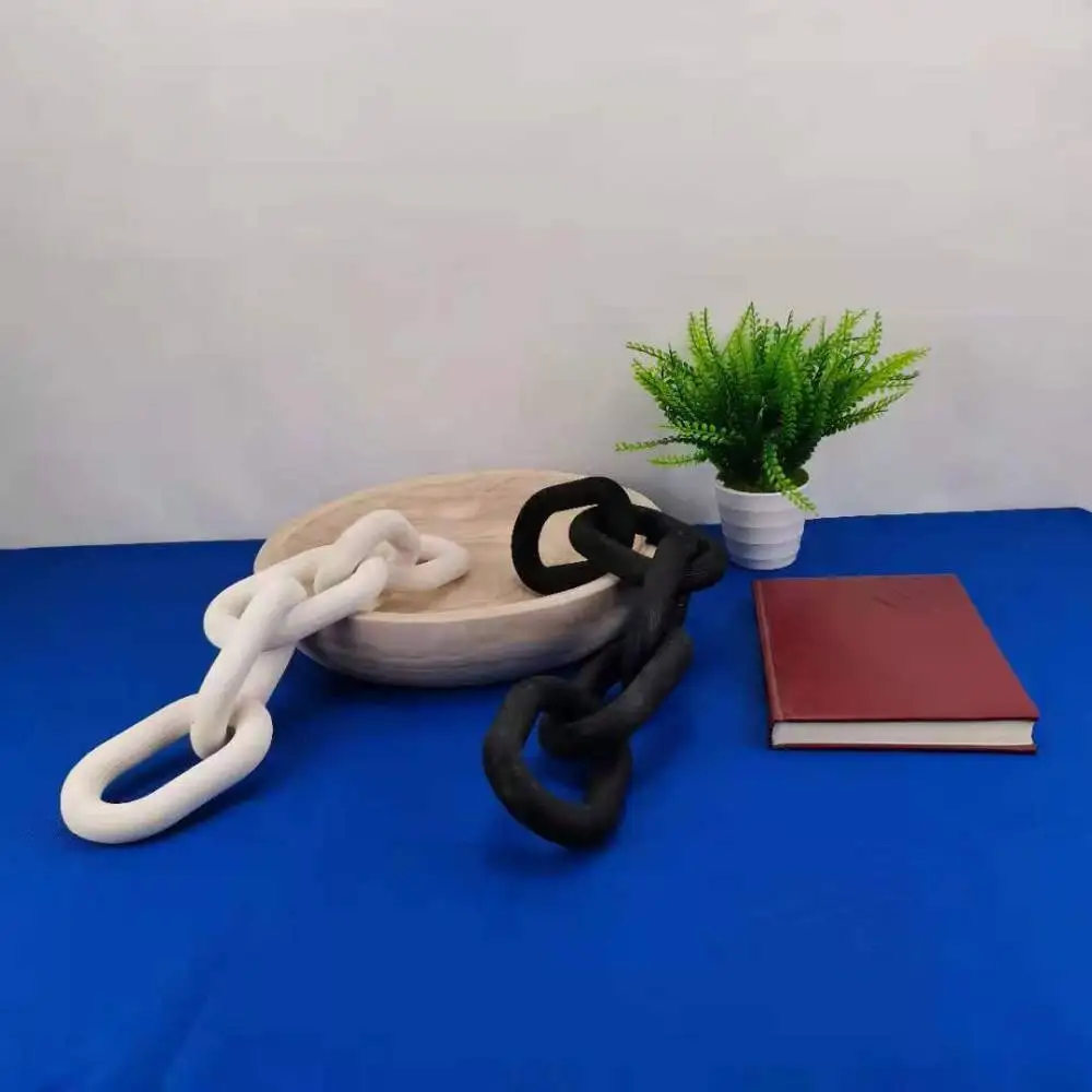 Custom wholesale natural wood bowl wood pot, fruit plate, round shape/wooden chain set