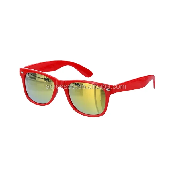 Wholesale Custom Mirrored Lens Sun Glasses from China Fashionable Accessories