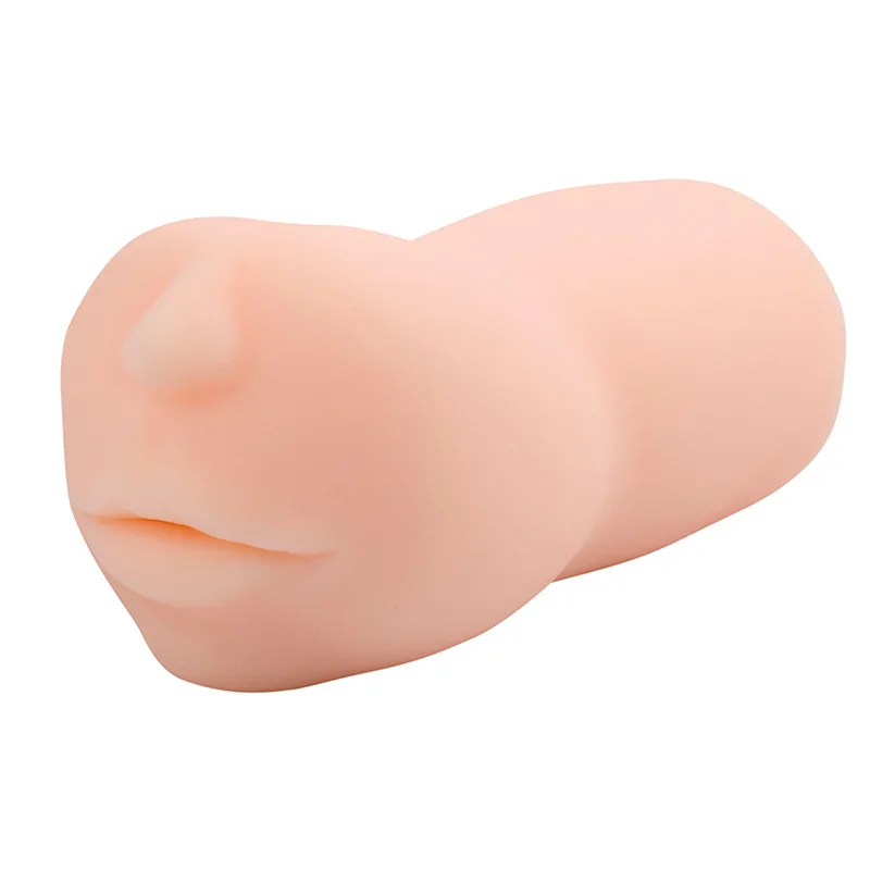 Realistic Mouth With Teeth And Tongue Blow Job Stroker Oral Sex Toys Pocket Vagina Pussy For Man Masturbators Cup