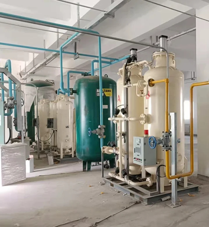 500Nm3/h High Flow Rate New Upgraded Intelligent Unattended Stable Operation Industrial  99.9995% high purity nitrogen generator