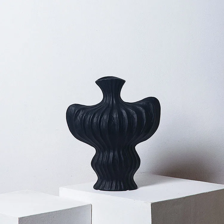 Luxury Elegant Wedding Table Decor Vase Art Gift Ceramic Flower Vase For Home Decor
