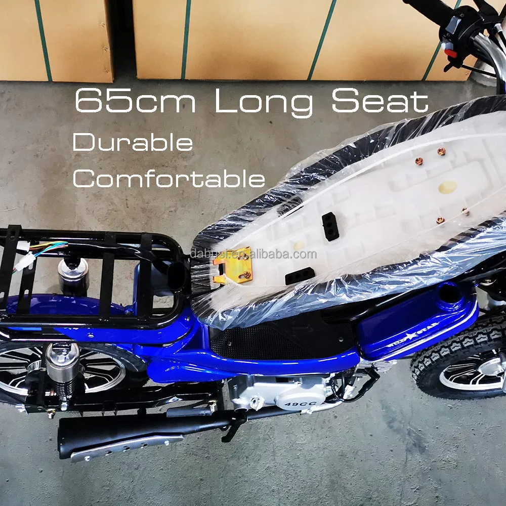 Заводской 110cc 49cc газовый мопед мотоцикл мини-велосипед Скутер с подставкой педалью для взрослых