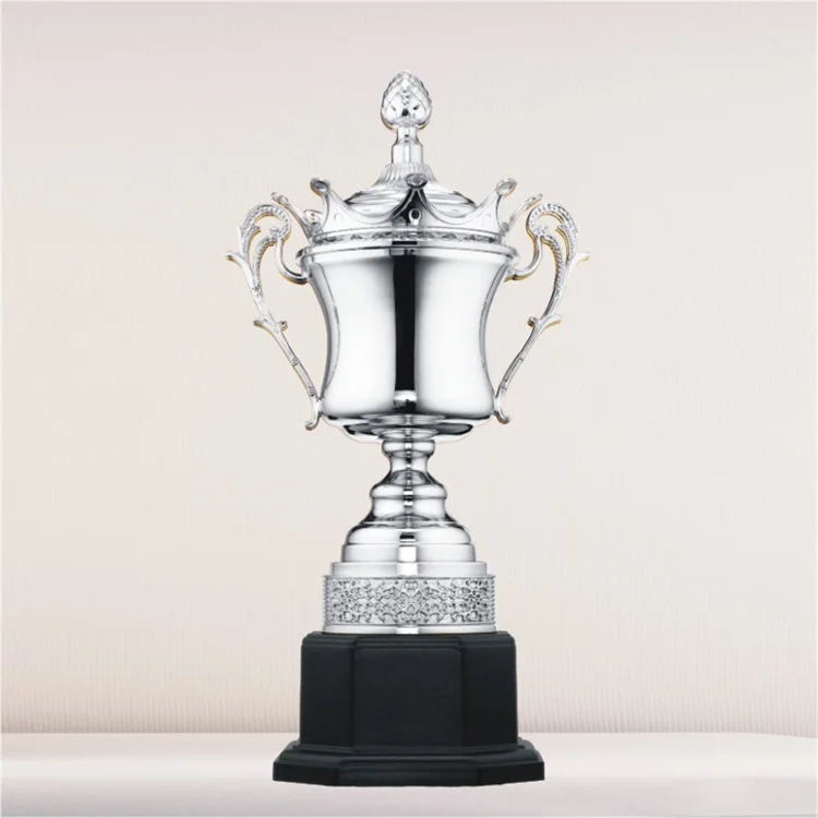 Large Metal Trophy cup Trophy & Medal for Sports Tournaments, Soccer Football Big Match Optional Gold Silver Bronze Trophy