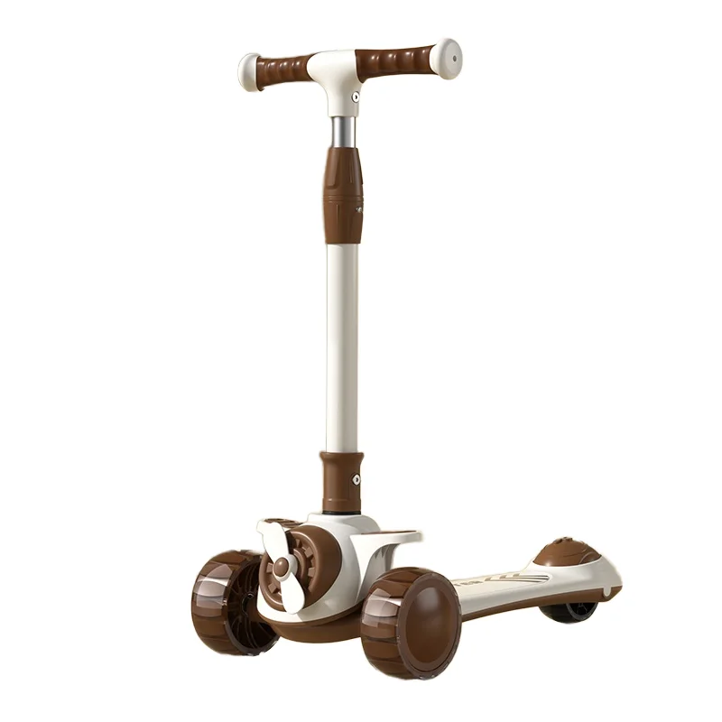 Explosions Windmill Four-in-One Foldable Electric Scooter for Kids Age Range 1-12 for Boys Girls and Babies 2.9/23
