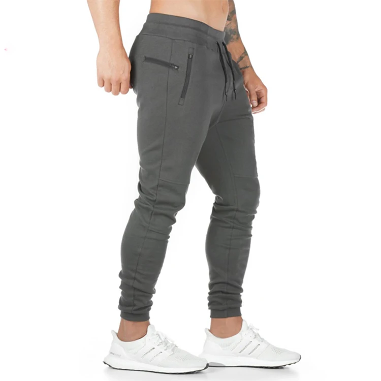 Wholesale Private Label gym wear athleisure Sweatpants Custom Logo Mens Skinny sports Joggers pants