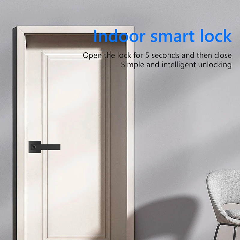 Fingerprint Lock Smart Electronic Door Lock Home Security Key Handle Lock