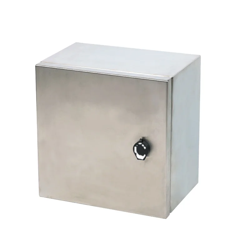 Stainless steel Distribution metal Box Mcb Electrical Distribution Box With Lock electrical cabinet metal electric junction box