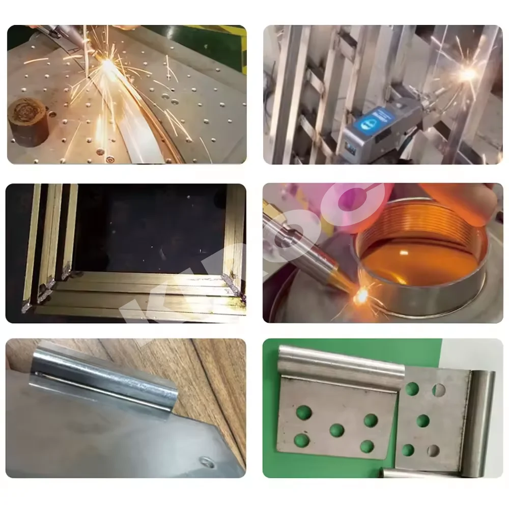 4 in 1 Handheld Fiber Laser Welder 1.5kw 2kw 3kw Fiber Laser Welding Machine Price for Metal