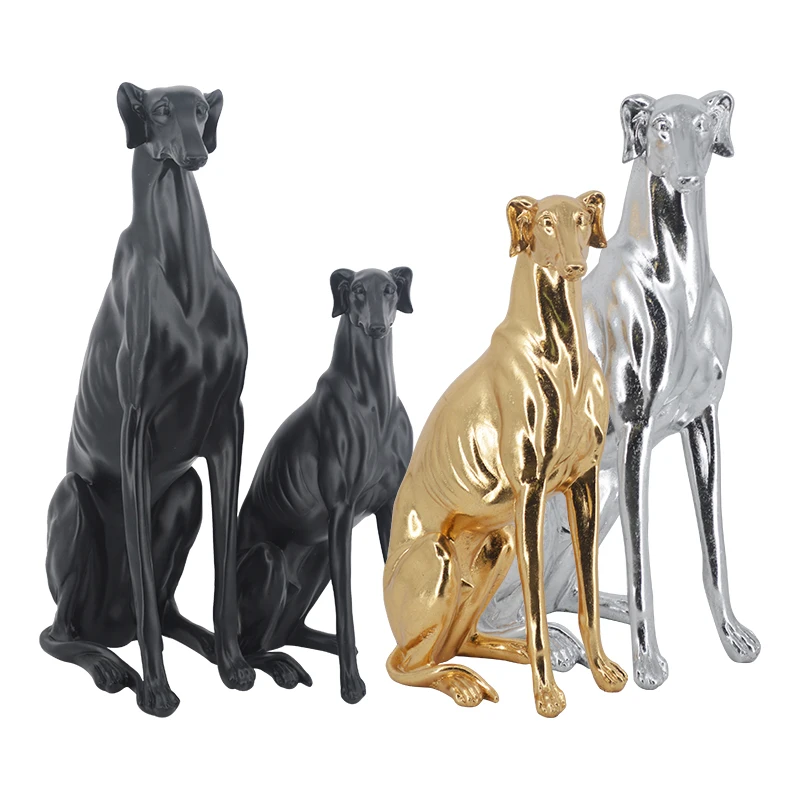 Wholesale OEM Factory Animal Sculptures Large Resin Bulldog Statue Side Table Dog Statue Sculpture