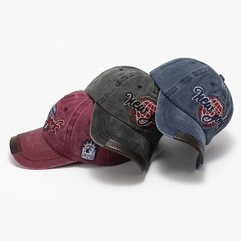 Good selling mens sport basketball washed cotton wholesale 3d sublimated printed  baseball cap