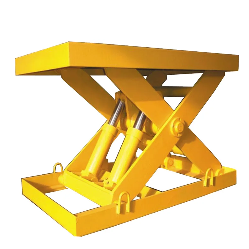 3.8m 1000kg Scissor Dock Lift Tijera Muelle Plataforma Elevadora For Warehouse