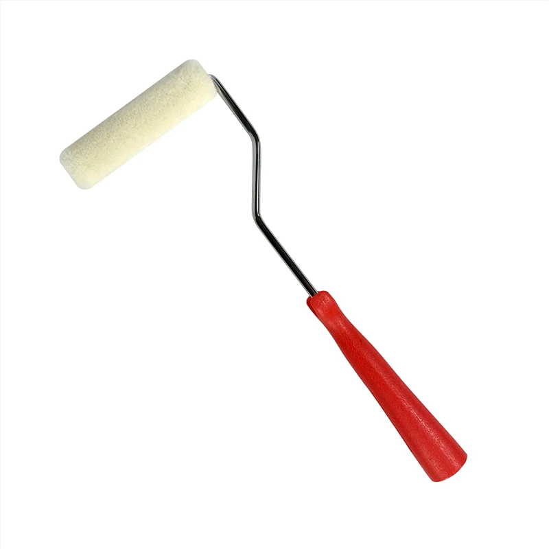 High Quality 10 MM Roller Cover Elastic White Mini Foam Paint Roller Cover for Wall Building Stucco