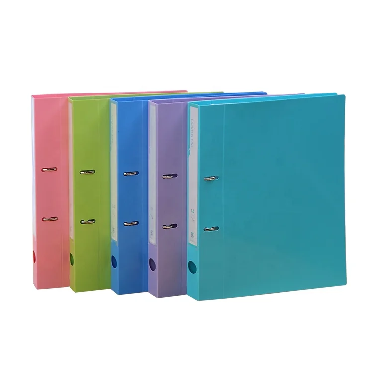
Folder Cardboard A4 Popular Files Custom Factory Pp Leather Ring Binder Lever Arch File 